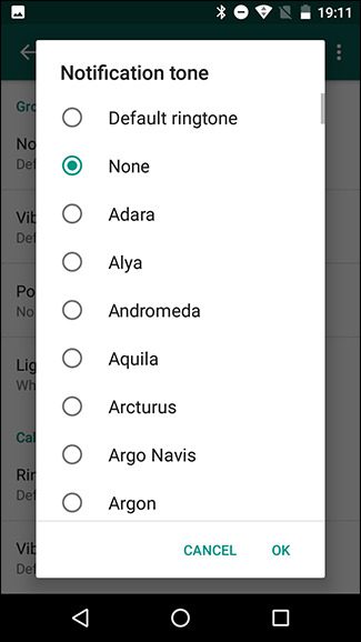 آموزش میوت کردن گروه واتساپ در سیستم عامل اندروید و iOS 19 میوت کردن گروه واتساپ