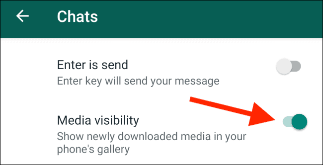 ذخیره خودکار تصاویر در واتساپ