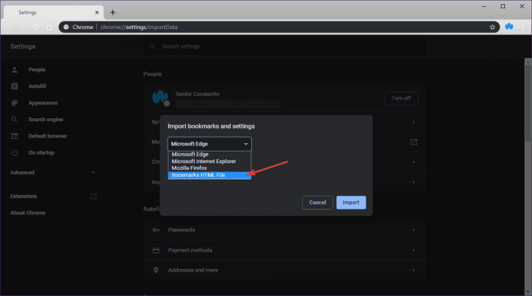 فایرفاکس به کروم