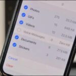 فضای اشغال شده توسط واتساپ