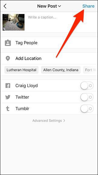 عکس ادیت شده در اینستاگرام