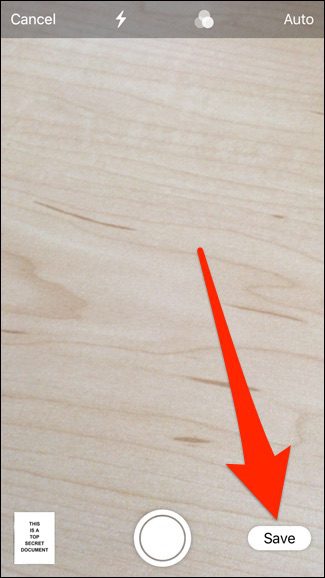 اسکن اسناد در گوشی های آیفون