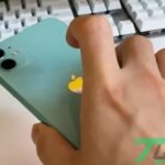 ضربه زدن پشت بدنه آیفون