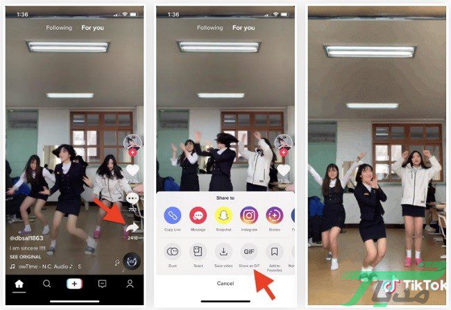 ترفندهای اپلیکیشن تیک توک 16 اپلیکیشن تیک توک