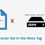 آموزش حل خطای Avoid a character set in the meta tag