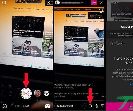 آموزش فعالسازی لایوروم 4 نفره اینستاگرام 15 لایوروم 4 نفره اینستاگرام