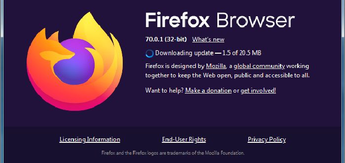 کوچک شدن اعلان‌ها در طراحی جدید فایرفاکس