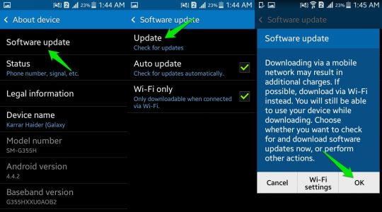 جلوگیری از به روزرسانی خودکار در گوشی های هوآوی