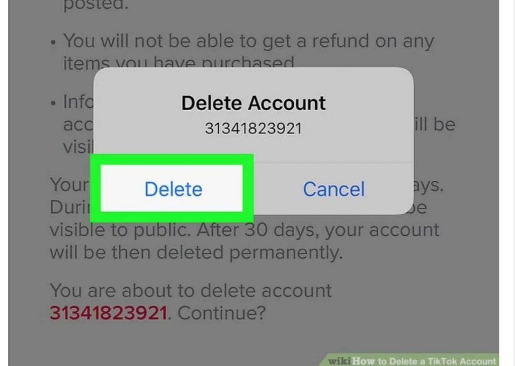 نحوه حذف اکانت تیک توک به طور موقت و دائم 19 روش دیلیت اکانت تیک تاک