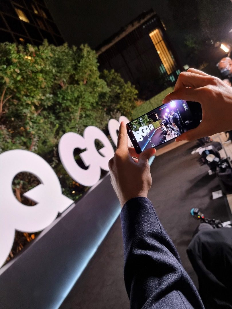 تصویربرداری مراسم مرد سال نشریه GQ با گلکسی S21 Ultra سامسونگ 15 Samsung GQ Man of Year 2