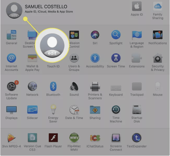 آموزش تغییر تصویر پروفایل اپل آیدی 17 2 3