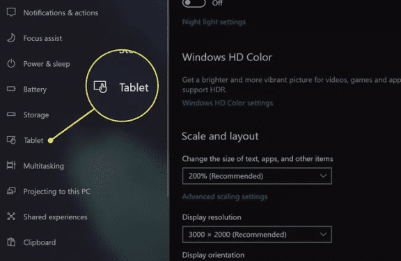 آموزش خاموش کردن حالت تبلت در ویندوز 10 18 2 4