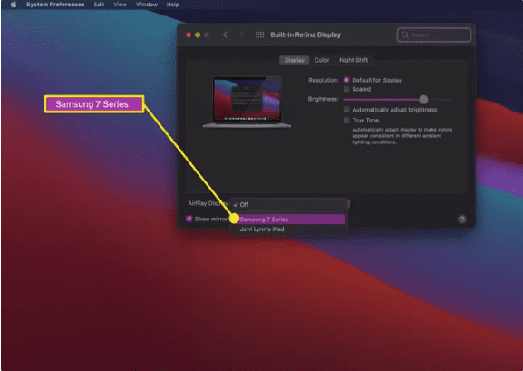 آموزش اتصال مک بوک به تلویزیون 16 3