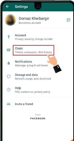 آموزش افزایش اندازه فونت واتساپ 16 آموزش افزایش اندازه فونت واتساپ