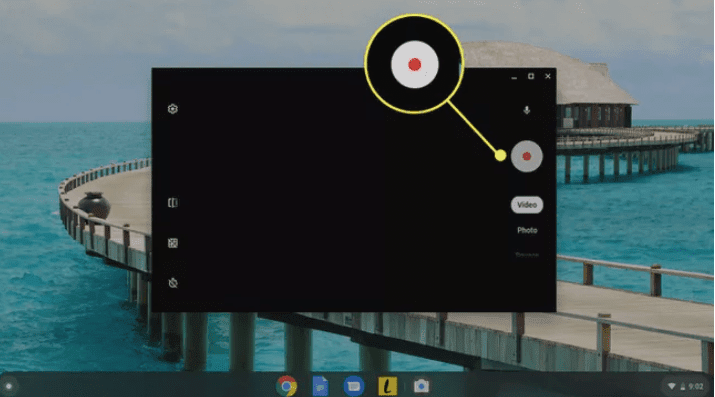 آموزش ضبط ویدیو با برنامه دوربین Chromebook 17 4 min