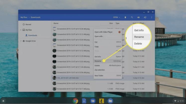 نحوه یافتن ویدیوهای ذخیره شده در Chromebook 18 نحوه یافتن ویدیوهای ذخیره شده در Chromebook
