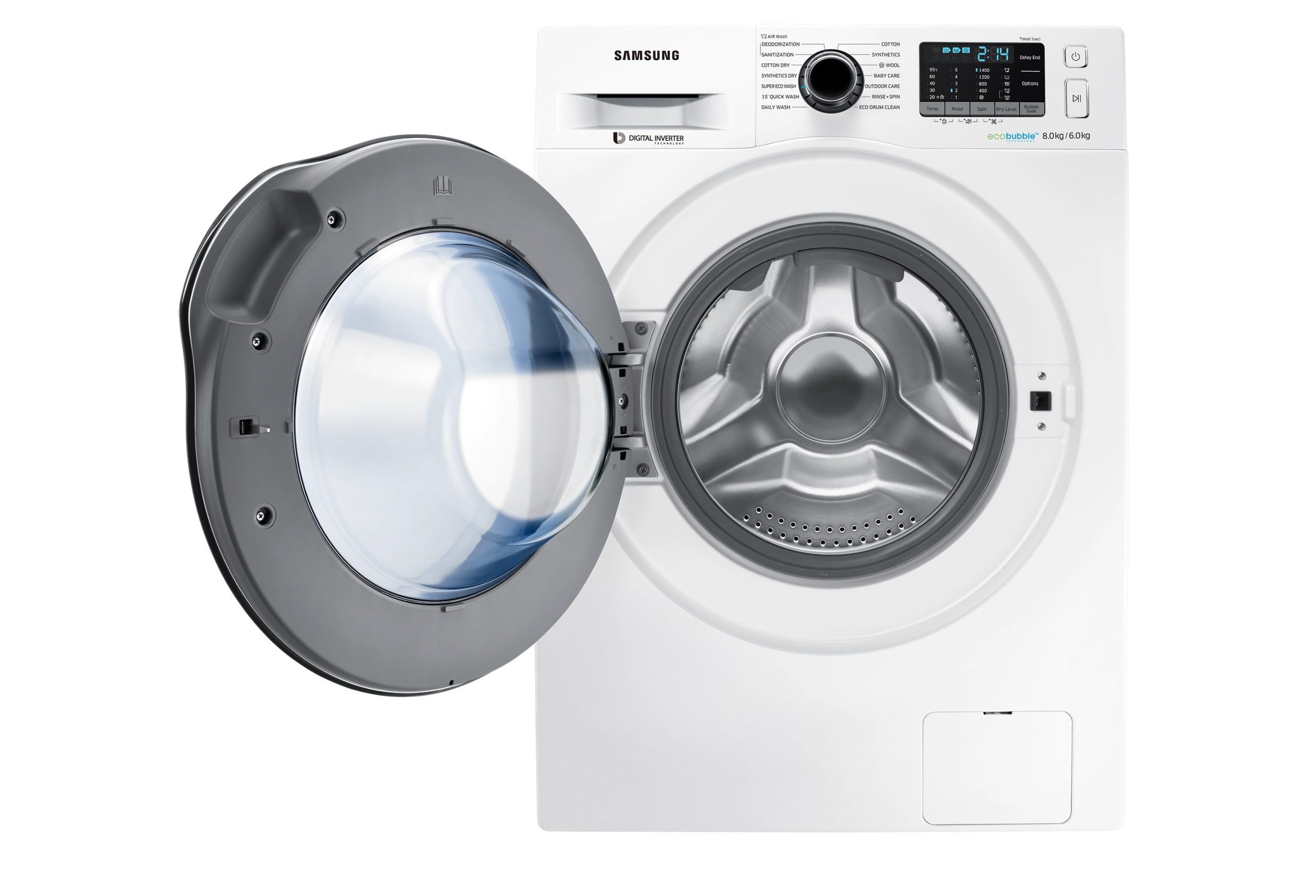 نگاهی به قابلیت‌های کاربردی ماشین لباسشویی Q1469 سامسونگ