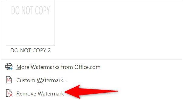 چگونه واترمارکها را از اسناد Word حذف کنیم؟ 16 3 word remove watermark