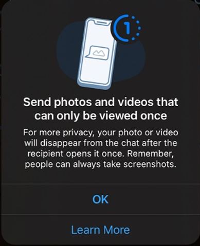 چگونه تصاویر و ویدئوهای «یک بار مشاهده» در آیفون و اندروید ارسال کنیم؟ 15 333 1