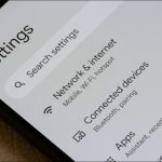 android phone settings menu network