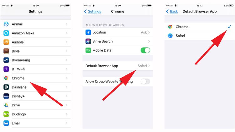 how to change default apps in ios14 browser thumb