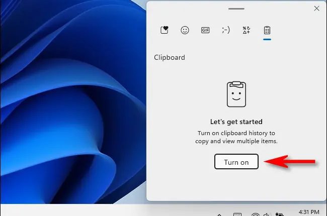 چگونه ابزار تاریخچه کلیپبورد را در ویندوز 11 فعال کنیم؟ 14 win11 clipboard history turn on