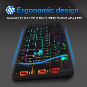 بهترین و ارزان ترین کیبورد گیمینگ 15 کیبورد گیمینگ HP GK100F