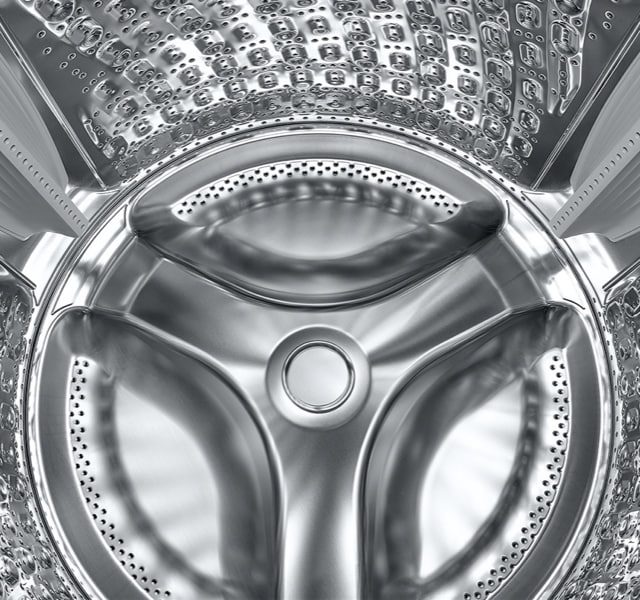 آشنایی با طراحی لباسشویی هوشمند Bespoke سامسونگ 17 طراحی مخزن داخلی با الگوی چرخشی