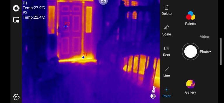 چگونگی استفاده از دوربین InfiRay P2 Pro