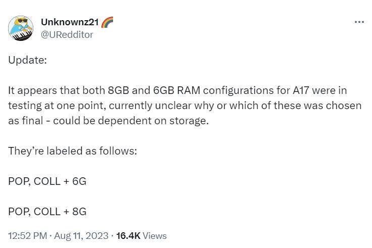 حافظه آیفون 15 pro 