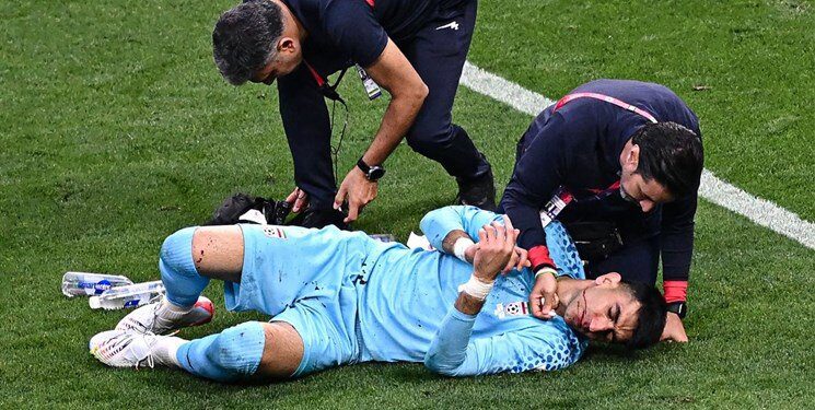 مصدومیت بیرانوند