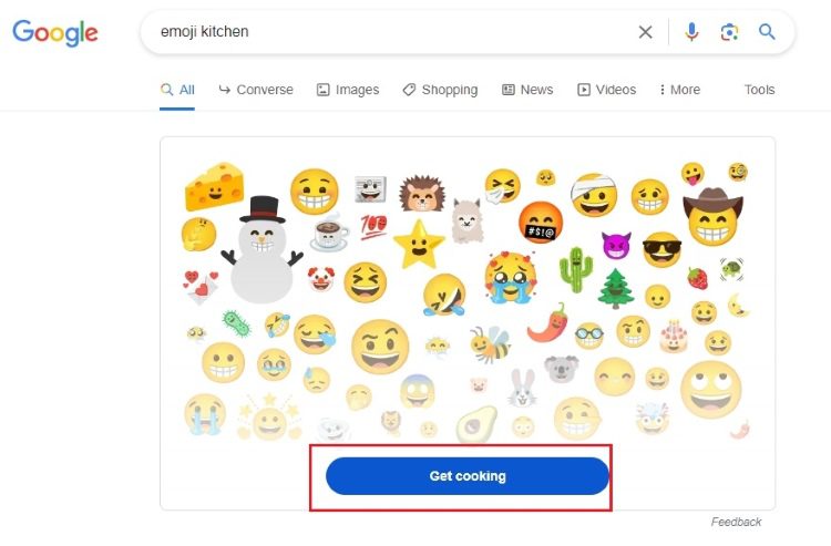 ساخت ایموجی دلخواه برای اندروید در آشپزخانه ایموجی ( Emoji Kitchen ) 14 Emoji Kitchen