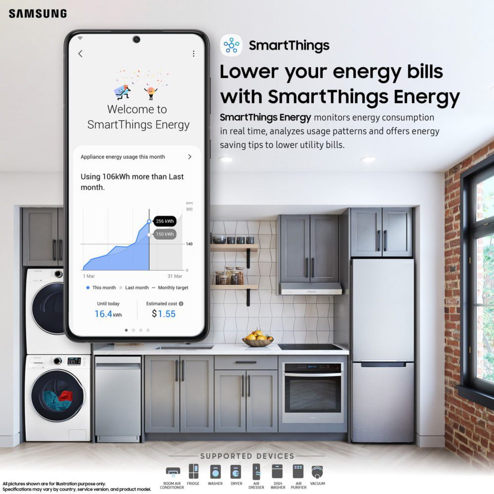 آشنایی با قابلیت Energy Mode در پلتفرم SmartThings سامسونگ 15 خانهای بهینهتر از همیشه