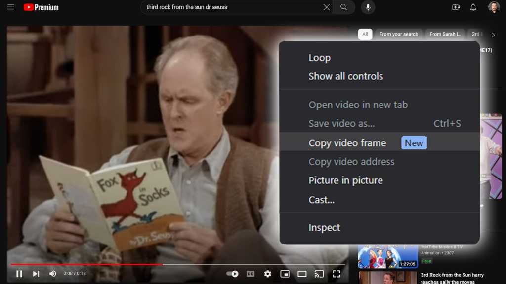 نحوه کپی یک فریم از ویدئوهای یوتیوب
