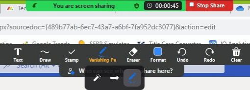 ویژگی های برنامه زوم که باید بدانید ( بخش دوم ) 14 قلم ناپدید کننده