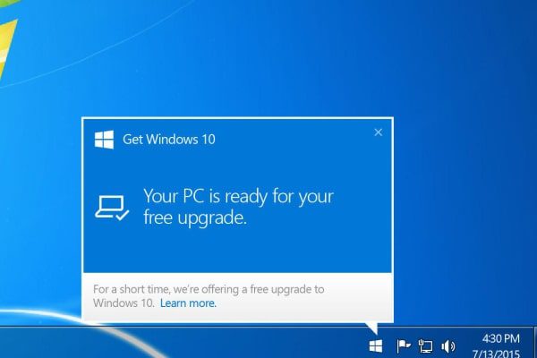 ارتقای رایگان به ویندوز 10 تمام شد! 14 عدم امکان ارتقای ویندوز 10 به صورت رایگان