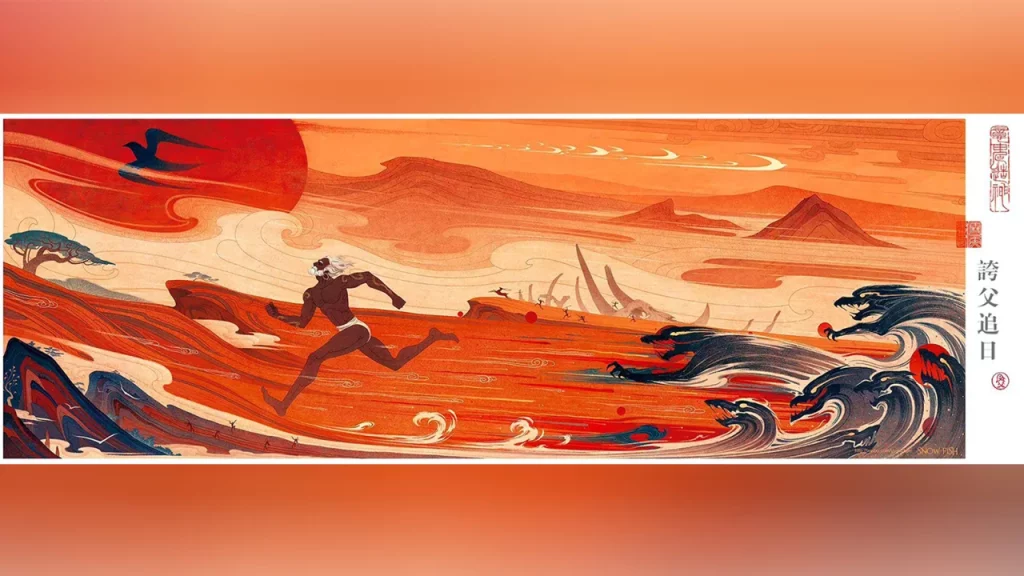 تحریم هوش مصنوعی توسط هنرمندان چینی به اوج خود رسید 14 230926103205 snow fish art