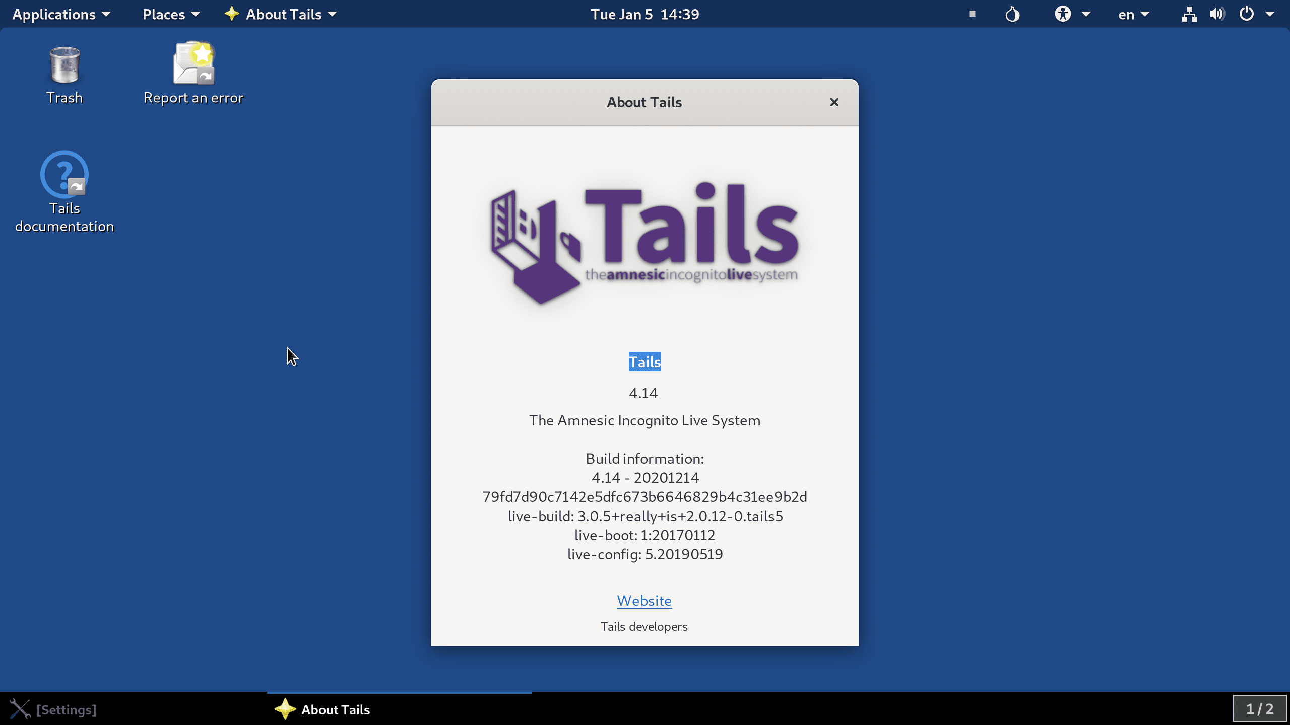 5 تا از بهترین سیستم عامل های متمرکز بر حریم خصوصی 15 سیستم عامل Tails