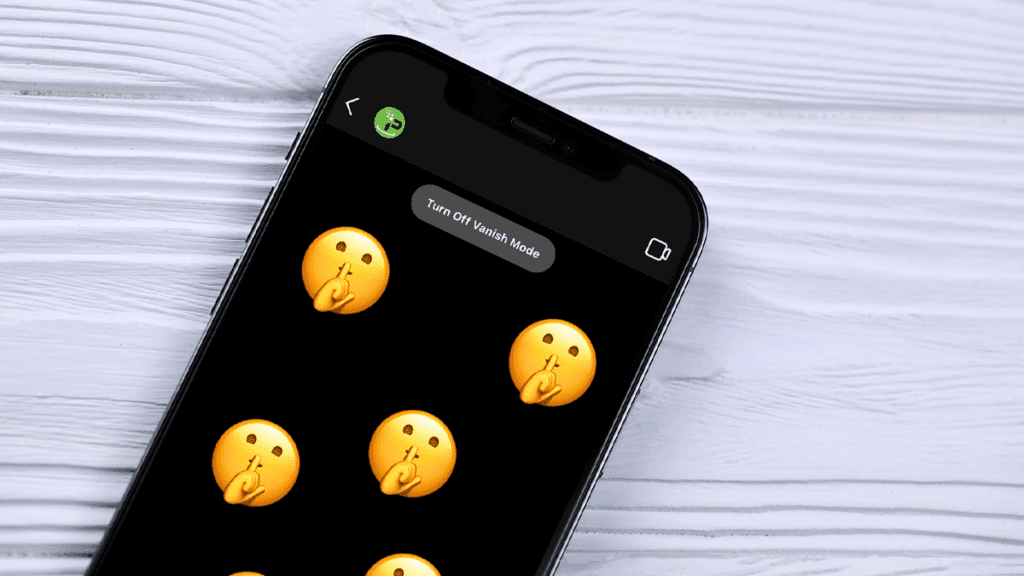 آموزش استفاده از حالت Vanish اینستاگرام 16 Vanish mode
