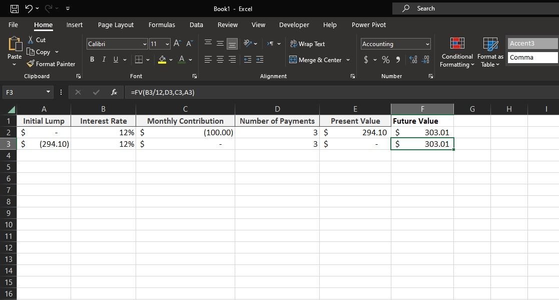 نحوه استفاده از تابع PV در اکسل برای محاسبه ارزش فعلی سرمایه گذاری 16 تابع PV در اکسل