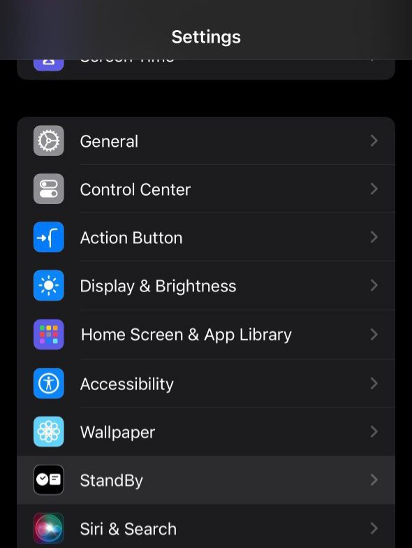 عدم نمایش اعلان در حالت استندبای