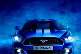 car 4k metallic blue ford mustang do9o56r99gjztdfb 1