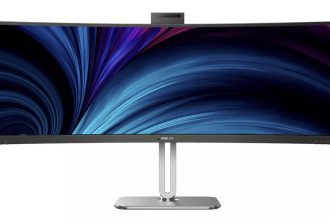 معرفی مانیتور سوپرواید فیلیپس 49B2U5900CH، مجهز به Busylight و وب‌کم