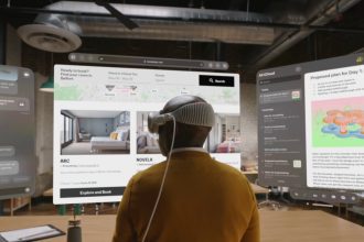 نسخه visionOS تلگرام برای هدست اپل ویژن پرو