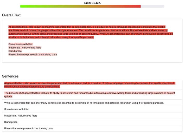 بهترین ابزارهای تشخیص متن نوشته شده توسط هوش مصنوعی، بخش دوم 15 Sapling