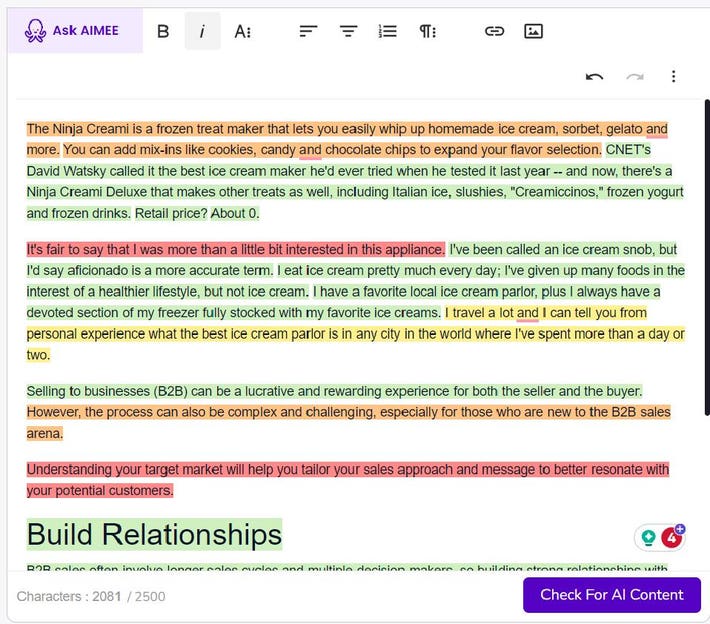 بهترین ابزارهای تشخیص متن نوشته شده توسط هوش مصنوعی، بخش دوم 16 Content at Scale