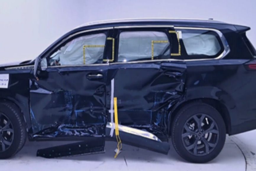 نتیجه تست تصادف خودرو اکستریم VX یا اکسید VX در آزمونهای C-NCAP 2021 16 تست تصادف اکستریم vx