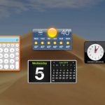 آموزش نحوه اضافه کردن ویجت‌های تعاملی به دسکتاپ مک