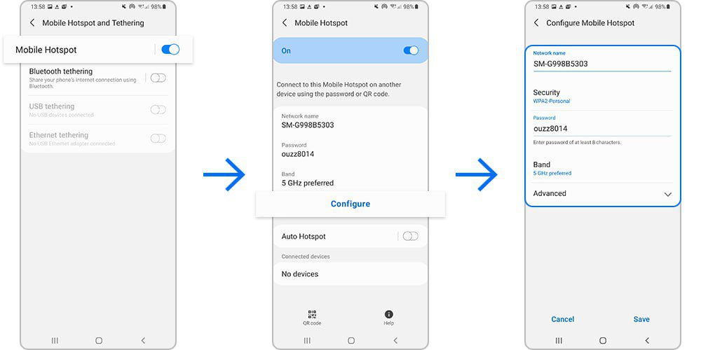 معرفی ترفندهای کاربردی گوشی های گلکسی سامسونگ برای اشتراکگذاری راحت و سریع 19 ترفندهای کاربردی گوشیهای گلکسی سامسونگ