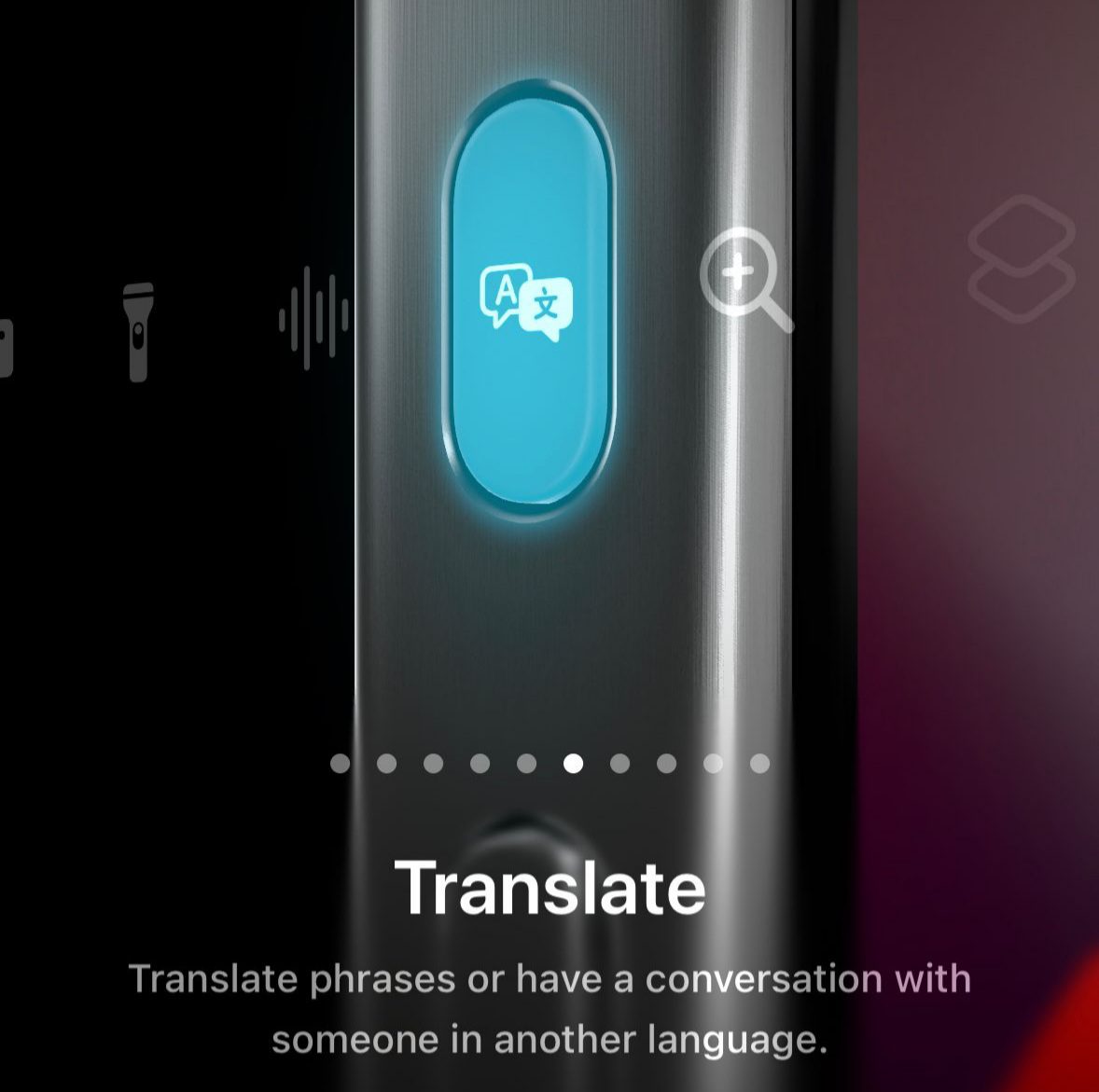 نگاهی به ویژگی های جدید iOS 17.2 21 ترجمه با فشردن یک کلید